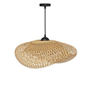 Lámpara colgante de bambú natural d60 cm