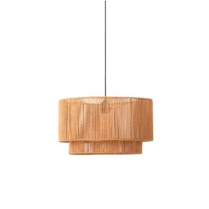 Lámpara colgante de cuerda de yute  d45 cm E27