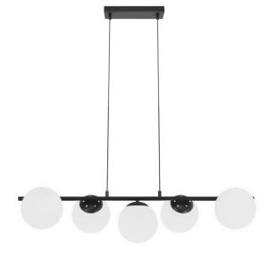 Lámpara colgante de metal blanco 28 cm