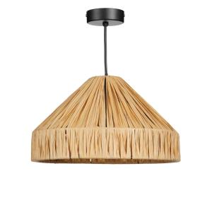 Lámpara colgante Elisa Marrón claro  H18xB30xL30cm