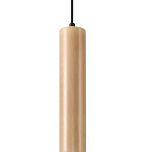 Lámpara colgante madera natural madera  alt. 105 cm
