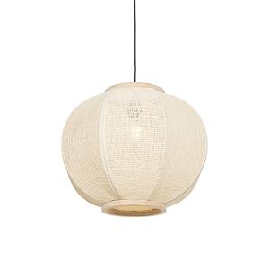 Lámpara colgante oriental natural 48 cm