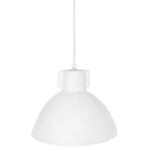 Lámpara colgante  Papel maché Blanco