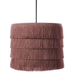 Lámpara colgante  Tela Rosa