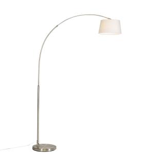 Lámpara de arco acero blanco 130 x 30 x 176    (cm)
