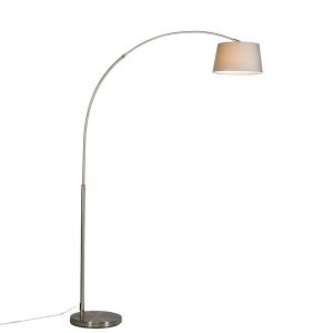 Lámpara de arco acero gris 130 x 30 x 176    (cm)