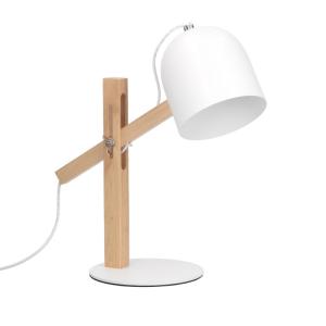Lámpara de Escritorio LED articulada de Madera Natural 35x1…