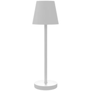 Lámpara de mesa 11.2x11.2x36.5 cm blanco