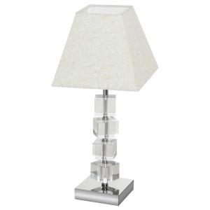 Lámpara de mesa 20 x 20 x 47 cm color beige