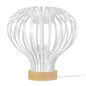 Lámpara de mesa 34cm  blanco