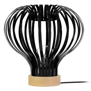 Lámpara de mesa 34cm  negro