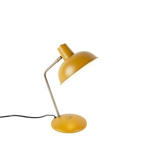Lámpara de mesa acero amarillo 26 x 38 (cm)