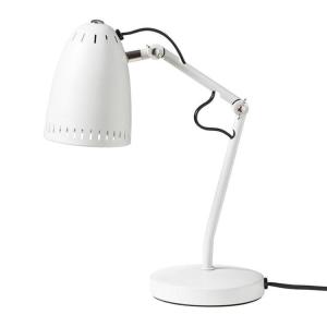 Lámpara de mesa ajustable metal blanco mate 40cm