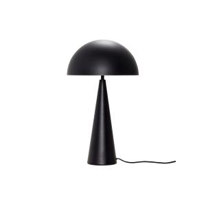 Lámpara de mesa alta negra