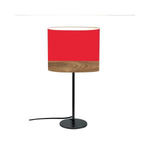 Lámpara de mesa boobby rojo