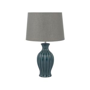 Lámpara de mesa cerámica verde