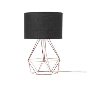 Lámpara de mesa cobrizo metal