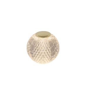 Lámpara de mesa de acrílico con 1 led integrado, transparen…