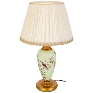 Lámpara de mesa de ceramica blanco d33x57