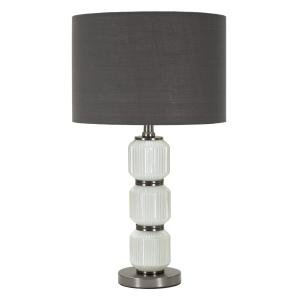 Lámpara de mesa de cristal cm ø 32,5x57
