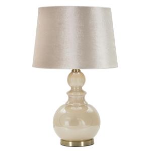 Lámpara de mesa de cristal cm ø 37,5x61