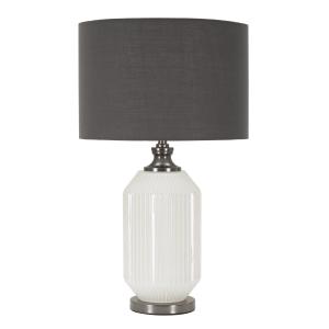 Lámpara de mesa de cristal cm ø 37,5x65
