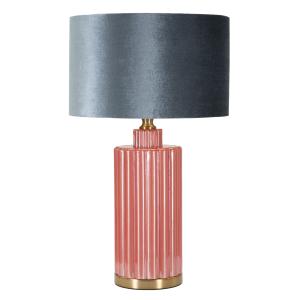 Lámpara de mesa de cristal cm ø40x70