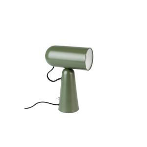 Lámpara de mesa de hierro verde