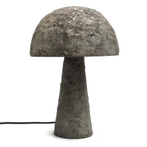 Lámpara de mesa de hormigón