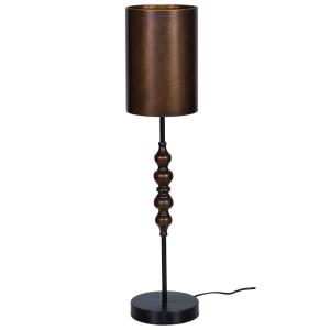 Lámpara de mesa de metal 18x18x60,5/80h cm