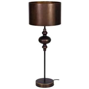 Lámpara de mesa de metal 30x30x80h cm