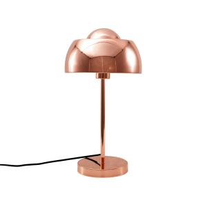 Lámpara de mesa de metal cobrizo 44 cm