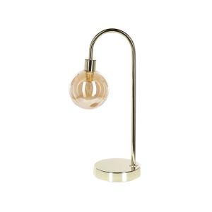 Lámpara de mesa de metal dorado 41 cm