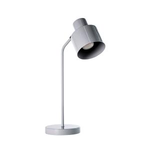 Lámpara de mesa de metal gris 29,9 x 47,5 cm