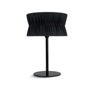 Lámpara de mesa de metal, negro h: 54cm