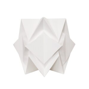 Lámpara de mesa de origami en papel - tamaño S