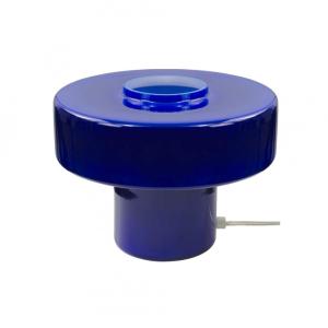 Lámpara de mesa de vidrio Azul