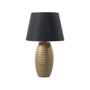 Lámpara de mesa dorado porcelana