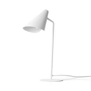 Lámpara de mesa en color blanco