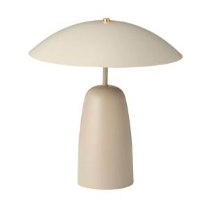 Lámpara de mesa en hierro arena de 31 cm