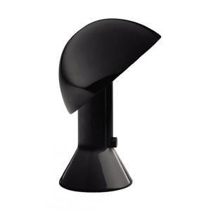 Lámpara de mesa en polipropileno negro 28cm