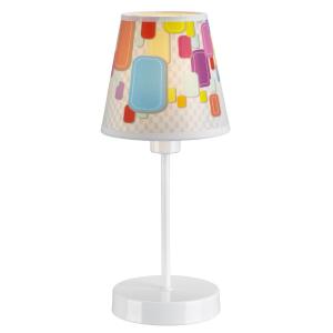 Lámpara de mesa infantil multicolor