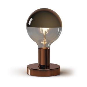 Lámpara de mesa LED cúpula cobre-perla G125 7W 750Lm E27 27…