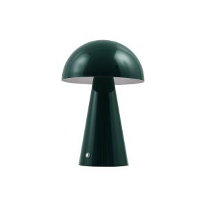Lámpara de mesa led de metal verde