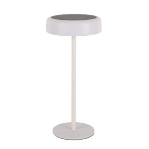 Lámpara de mesa LED de plástico blanco 14 cm