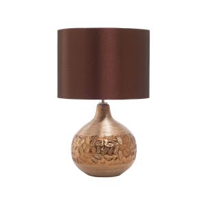 Lámpara de mesa marrón