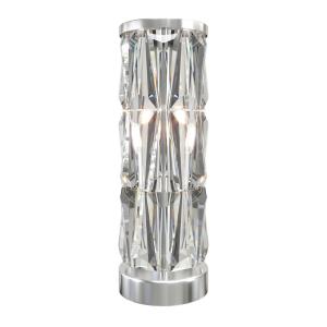 Lámpara de mesa moderno decorativo cromo con detalles brill…