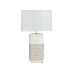 Lámpara de mesa porcelana blanco
