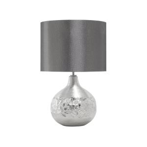 Lámpara de mesa porcelana gris