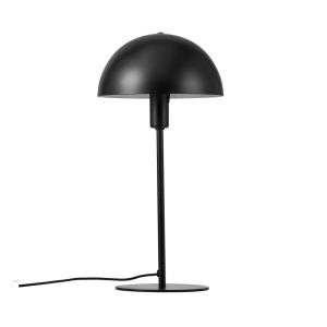 Lámpara de mesa sencillo negro de metal y pantalla en forma…